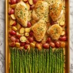 Easy Parmesan Chicken Sheet Pan Recipe