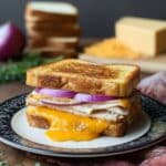 BBQ Chicken Grilled Cheese Sandwich Recipe