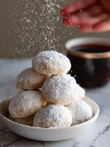 Sweetened Condensed Milk Snowball Cookies Recipe