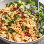 Chicken and Chickpea Salad with Lemon Yogurt Dressing Recipe