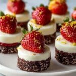 Cheesecake Stuffed Strawberries Recipe