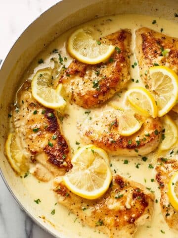 Creamy Lemon Chicken Recipe