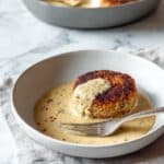 Creamy Dill Hamburger Steaks Recipe