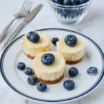 Mini Baked Vegan Cheesecake Recipe