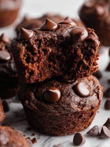Brownie Black Bean Muffins Recipe