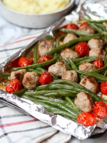 Honey Garlic Sausage and Veggies Sheet Pan Dinner Recipe