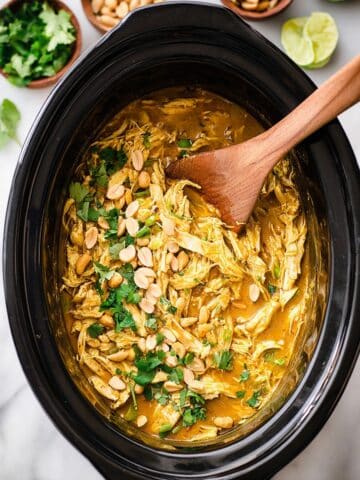 Slow Cooker Peanut Chicken Recipe