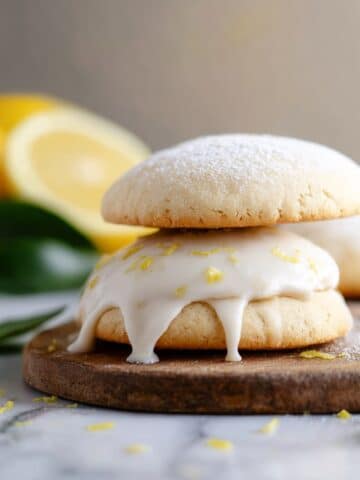 Italian Lemon Stuffed Cookies Recipe