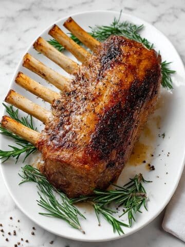 Herbed-Garlic Sous Vide Lamb Rack Recipe