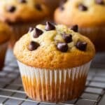 Delicious Banana Muffins with Chocolate Chips Recipe