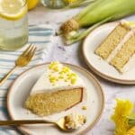 Cornbread Cake with Honey Buttercream Recipe
