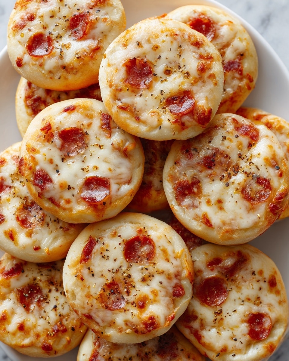 Cottage Cheese Pizza Buns Recipe - Recipe Image