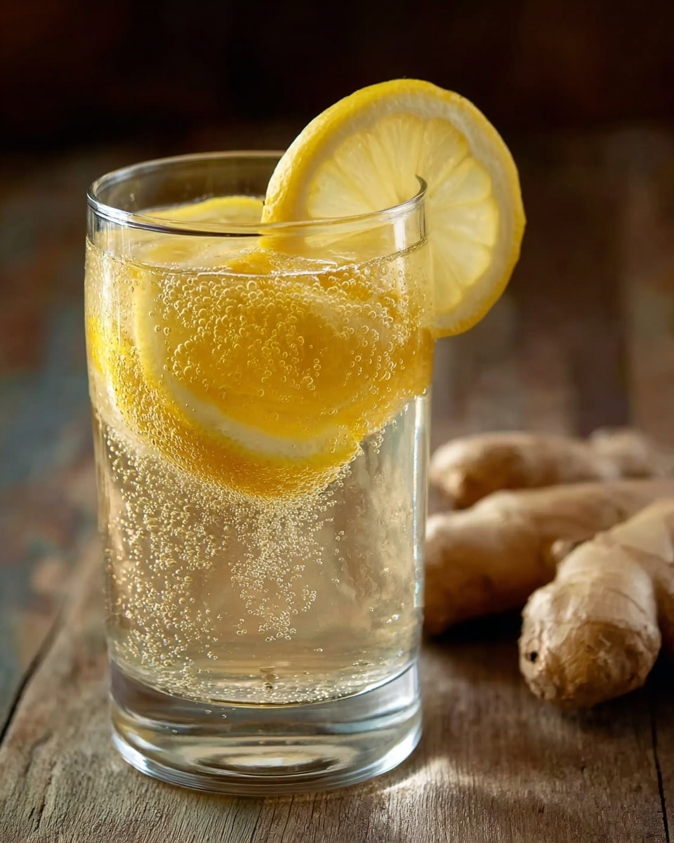 Natural Mounjaro Elixir: Warm Cinnamon Lemon-Ginger Tonic Recipe - Recipe Image