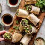 20 Minute Thai Basil Beef Rolls Recipe