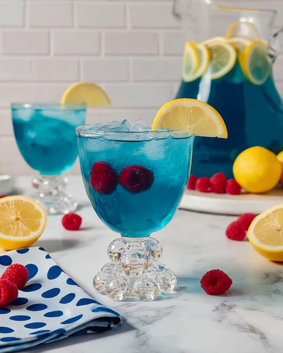 Blue Raspberry Lemonade: Refreshing Summer Drink Recipe