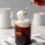 Vanilla Cold Foam for Iced Coffee Recipe