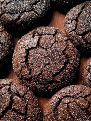 Chewy Chocolate Sugar Cookies Recipe