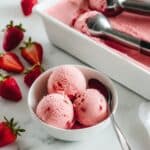 Homemade Strawberry Frozen Yogurt Recipe