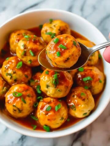 Sweet Chili Sauce Turkey Meatballs Recipe