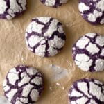 Ube Crinkle Cookies Recipe