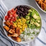 Chicken Burrito Protein Bowl Recipe
