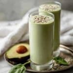 Healthy Green Smoothie Recipe with Mango, Pineapple, and Avocado Recipe