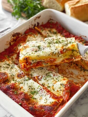 Easy Manicotti Recipe with Meat Recipe