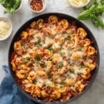 Baked Tortellini with Meat Sauce Recipe