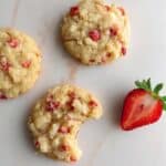 Strawberry Crumble Cookies Recipe