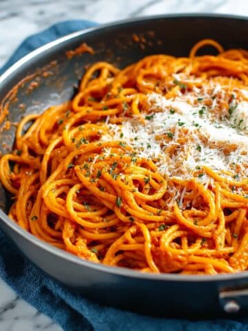 Spicy Gochujang Buttered Noodles Recipe