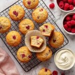 Raspberry Muffins (Easy + 1-Bowl!) Recipe