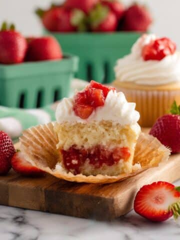 Strawberry Shortcake Cupcakes Recipe