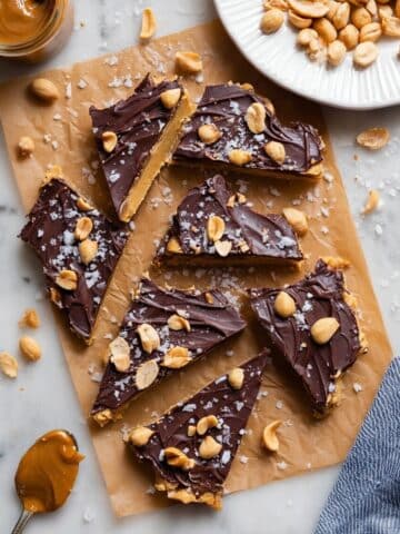 Chocolate Peanut Butter Date Bark Recipe