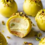 Lemon Pistachio White Chocolate Truffles Recipe