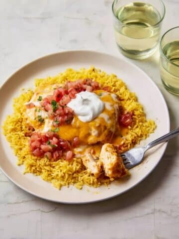 Salsa Chicken with Cheddar Cheese Recipe