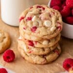 White Chocolate Raspberry Cookies Recipe