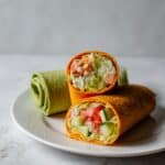 Blackstone Blackened Shrimp Caesar Wrap Recipe