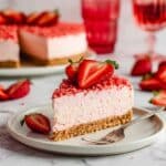 No-Bake Strawberry Crunch Cheesecake Recipe