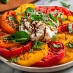 Heirloom Italian Burrata Caprese Salad Recipe