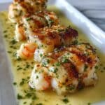 Creamy Garlic Parmesan Shrimp Roll-Ups Recipe