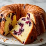 Super Moist Blueberry Bundt Cake Recipe