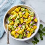 Refreshing Mango Salad with Avocado and Cilantro Recipe