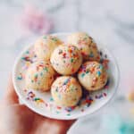 Birthday Cake Protein Balls Recipe