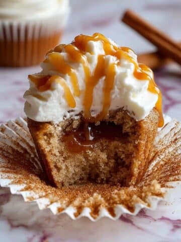Dulce de Leche Churro Cupcakes Recipe