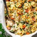 Baked Tortellini with Chicken (Dump-and-Bake) Recipe