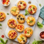 Easy Pizza Cups (Mini Pizza Muffins) Recipe