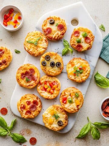 Easy Pizza Cups (Mini Pizza Muffins) Recipe