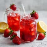 Green Tea Strawberry Lemonade Recipe