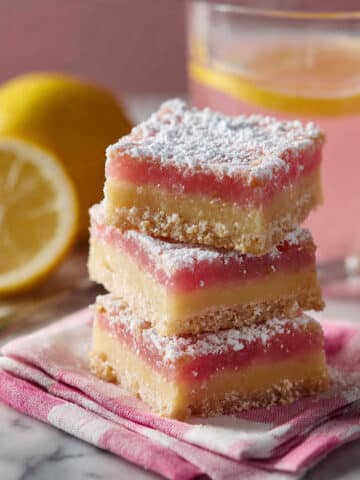 Hibiscus Lemon Bars Recipe